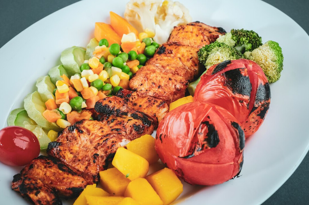 balanced healthy meal