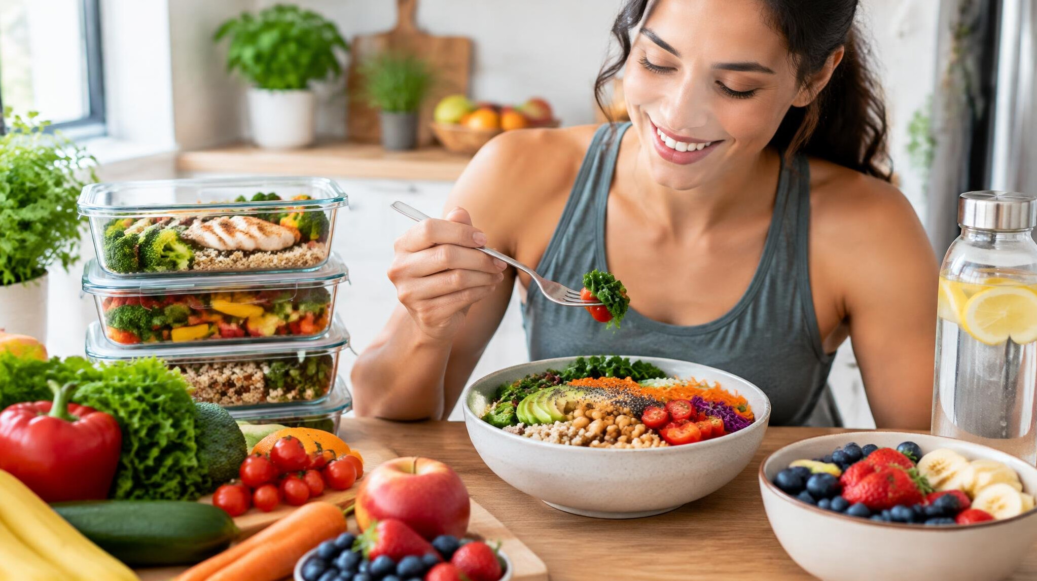 healthy meal prep
